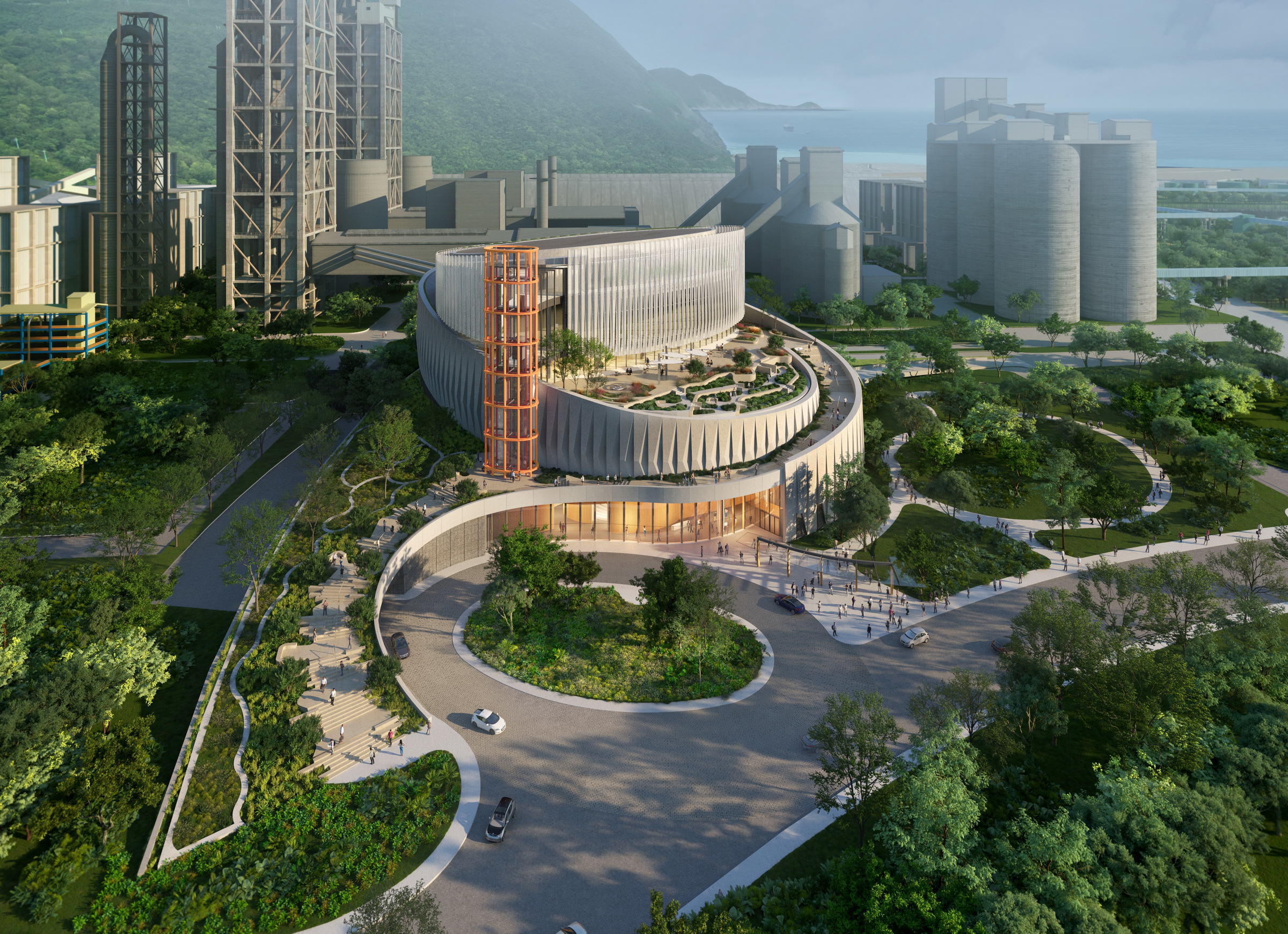 發展多元綠電,台東縣府團隊前往花蓮考察綠能技術