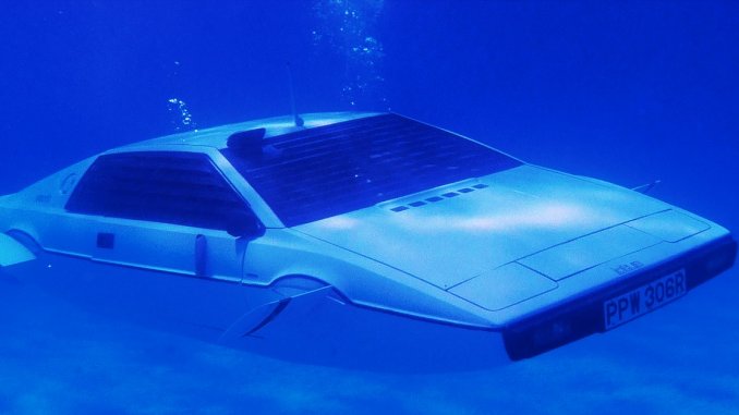 特斯拉已設計出007電影中的水陸兩用車